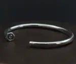 دستبند پالهنگ بنگل نقره کد WB-50