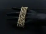 دستبند نقره بافت ایتالیایی - زنانه | کد WB-21
