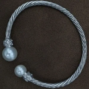 پالهنگ نقره رنگ ثابت از برند دیوید یورمن