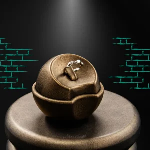 انگشتر نقره مینیمال با طراحی خاص