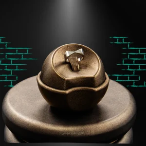 انگشتر نقره مینیمال مدل منحنی