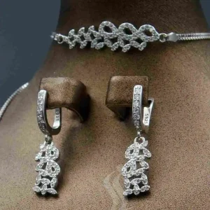 سرویس نقره مدل لاکچری آبکاری طلا مدل s01