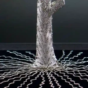 مجسمه نقره درخت ملیله با عیار 925