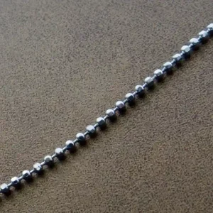 زنجیر نقره با آبکاری طلا کد SC02