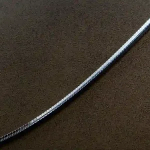 زنجیر نقره با آبکاری طلا کد SC07