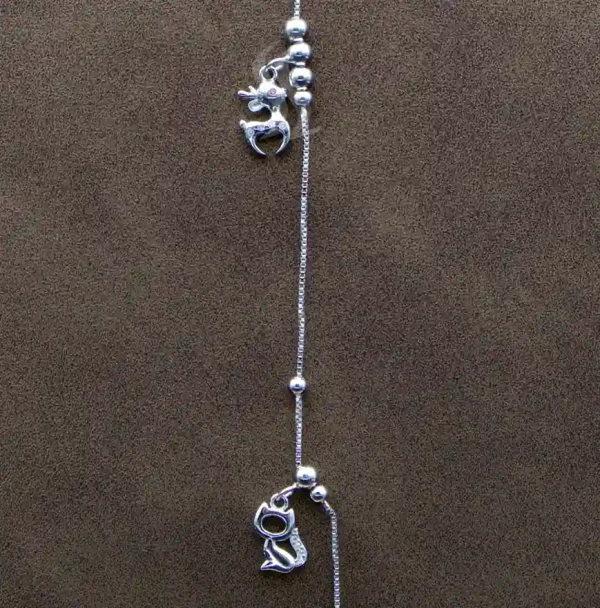 پابند نقره با آبکاری طلا طرح مدرن کد a03