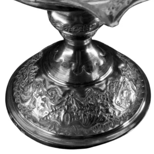 پایه نمای نزدیک شیرینی‌خوری پایه دار تمام نقره کد SD-3