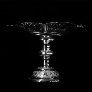 طرح و نقش اسلامی شیرینی خوری نقره