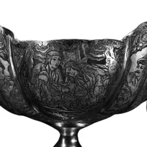 نمای نزدیک طرح مینیاتور نقره کد SK-9