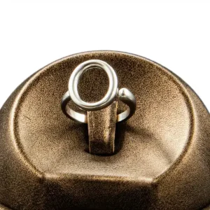 انگشتر نقره مینیمال طرح حلقه باز کد WR-128