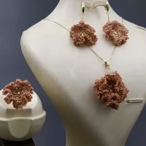 سرویس نقره بافت ایتالیایی زنانه