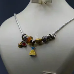 گردنبند نقره زنانه - طرح پاندورا