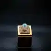 نیم ست نقره زنانه - طرح اشک