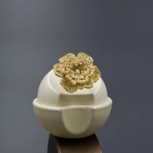 انگشتر نقره بافت ایتالیایی - زنانه