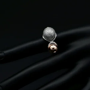 انگشتر نقره زنانه - رزگلد