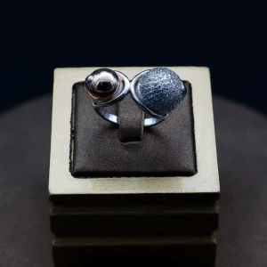 انگشتر نقره زنانه - رزگلد