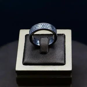 حلقه کارتیه نقره - اسپرت