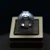 انگشتر نگین دار نقره زنانه - حلقه سولیتر