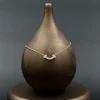 گردنبند نقره زنانه - نگین زیرکونیوم