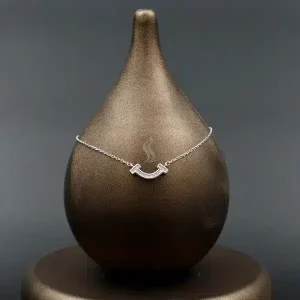 گردنبند نقره زنانه - نگین زیرکونیوم