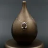 گردنبند نگین دار نقره زنانه - طرح ون کلیف