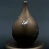 گردنبند نقره زنانه سواروفسکی - طرح قو