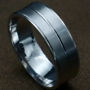 حلقه تراش نقره - اسپرت