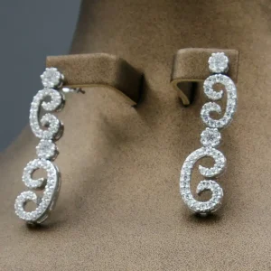 سرویس نقره زنانه - نگین دار