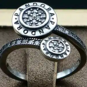 انگشتر نگین دار نقره - حلقه پاندورا