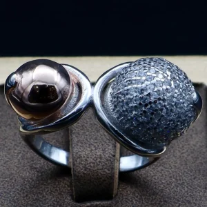 انگشتر نقره زنانه - رزگلد