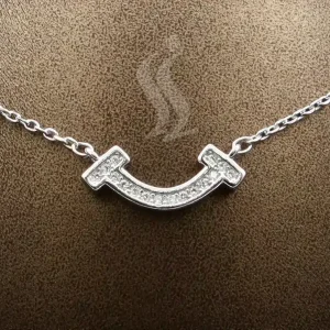 گردنبند نقره زنانه - نگین زیرکونیوم