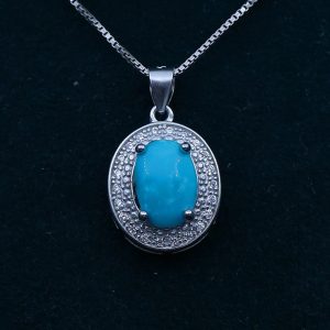 پلاک فیروزه نیشابور کد pp17 از نزدیک