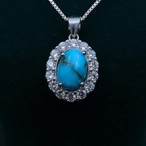 اویز فیروزه نیشابور کد pp19 از نزدیک