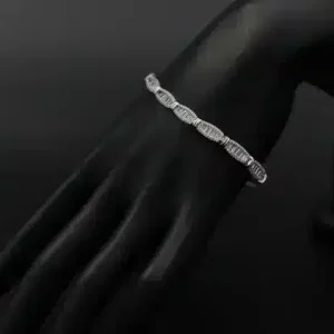 دستبند نقره زنانه - تنیسی
