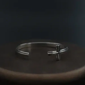 دستبند پالهنگ بنگل نقره کد WB-47