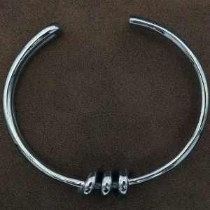 دستبند پالهنگ بنگل نقره کد WB-27