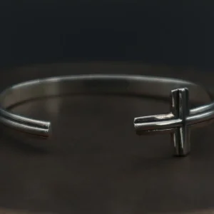 دستبند پالهنگ بنگل نقره کد WB-47