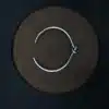 دستبند پالهنگ بنگل نقره کد WB-29