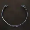 دستبند پالهنگ بنگل نقره کد WB-31