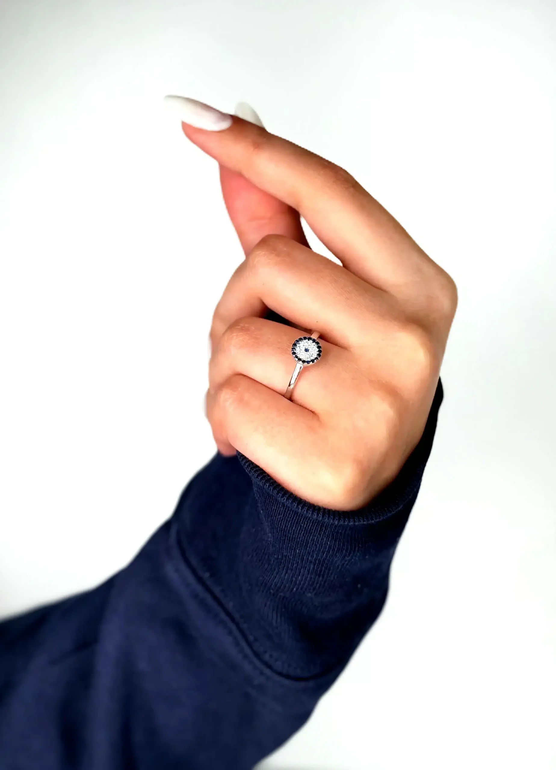 انگشتر نقره مینیمال کد WR-143 - Image 2