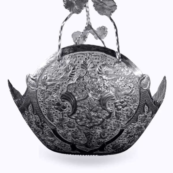 سبد دسته دار کوچک  گل مرغ عیار ۸۴ - Image 3