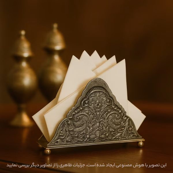 جای دستمال کاغذی گل و مرغ عیار 84 - Image 2
